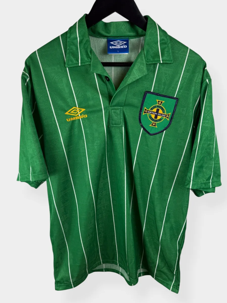 1992-94 NORTHERN IRELAND HOME SHIRT L