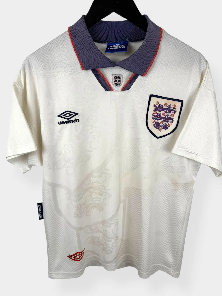 1993-94 ENGLAND HOME SHIRT S