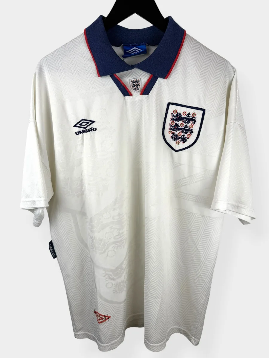 1993-94 ENGLAND HOME SHIRT XL