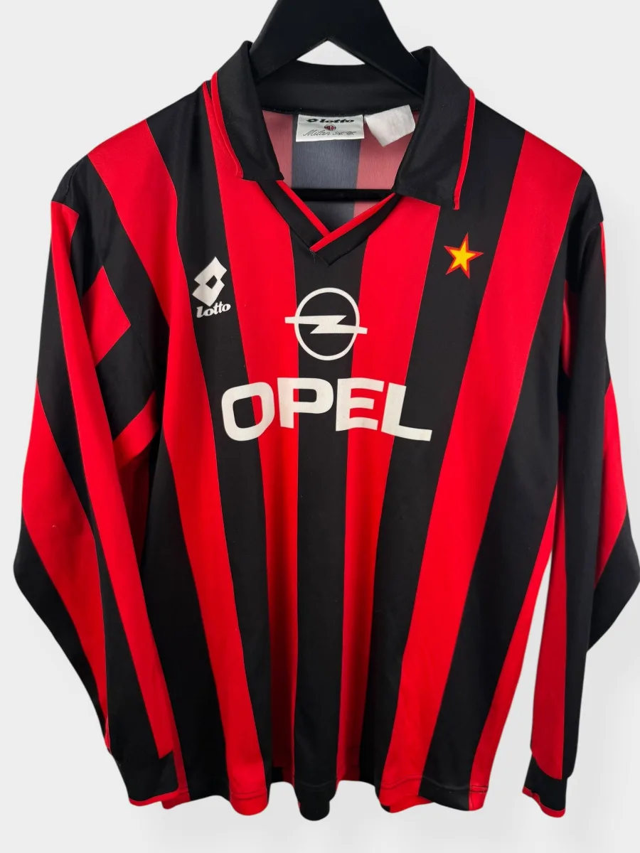 1994-95 AC MILAN HOME SHIRT LS S