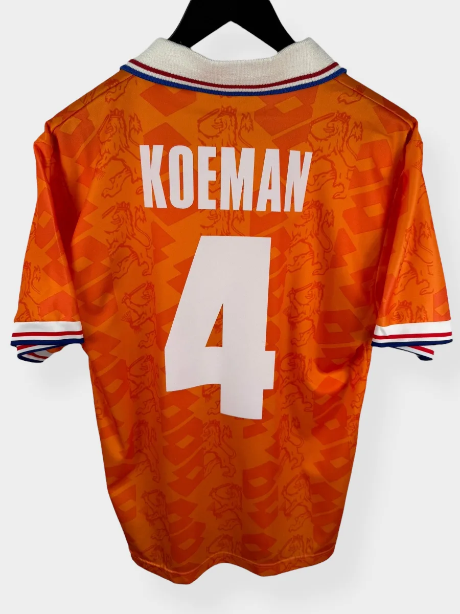 1994-95 NETHERLANDS HOME SHIRT KOEMAN #4 S