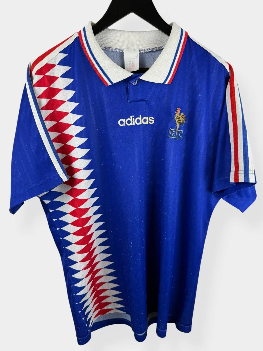 1994-96 FRANCE HOME SHIRT L