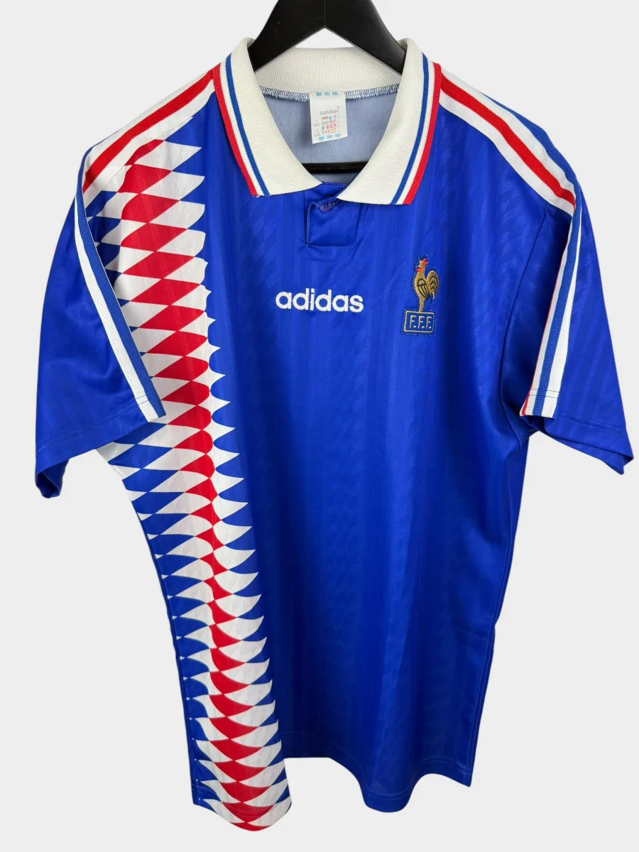 1994-96 FRANCE HOME SHIRT L