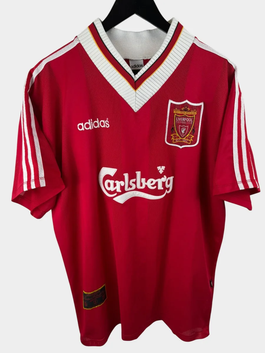 1995-96 LIVERPOOL HOME SHIRT XL
