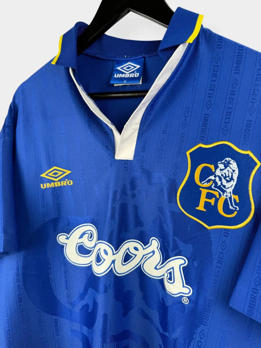 1995-97 CHELSEA home shirt, view 4