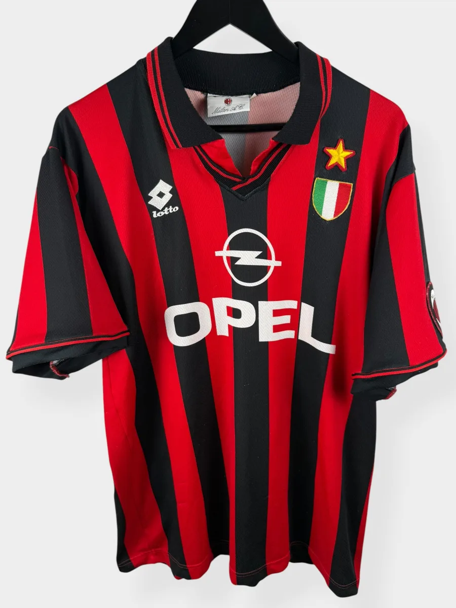 1996-97 AC MILAN HOME SHIRT L