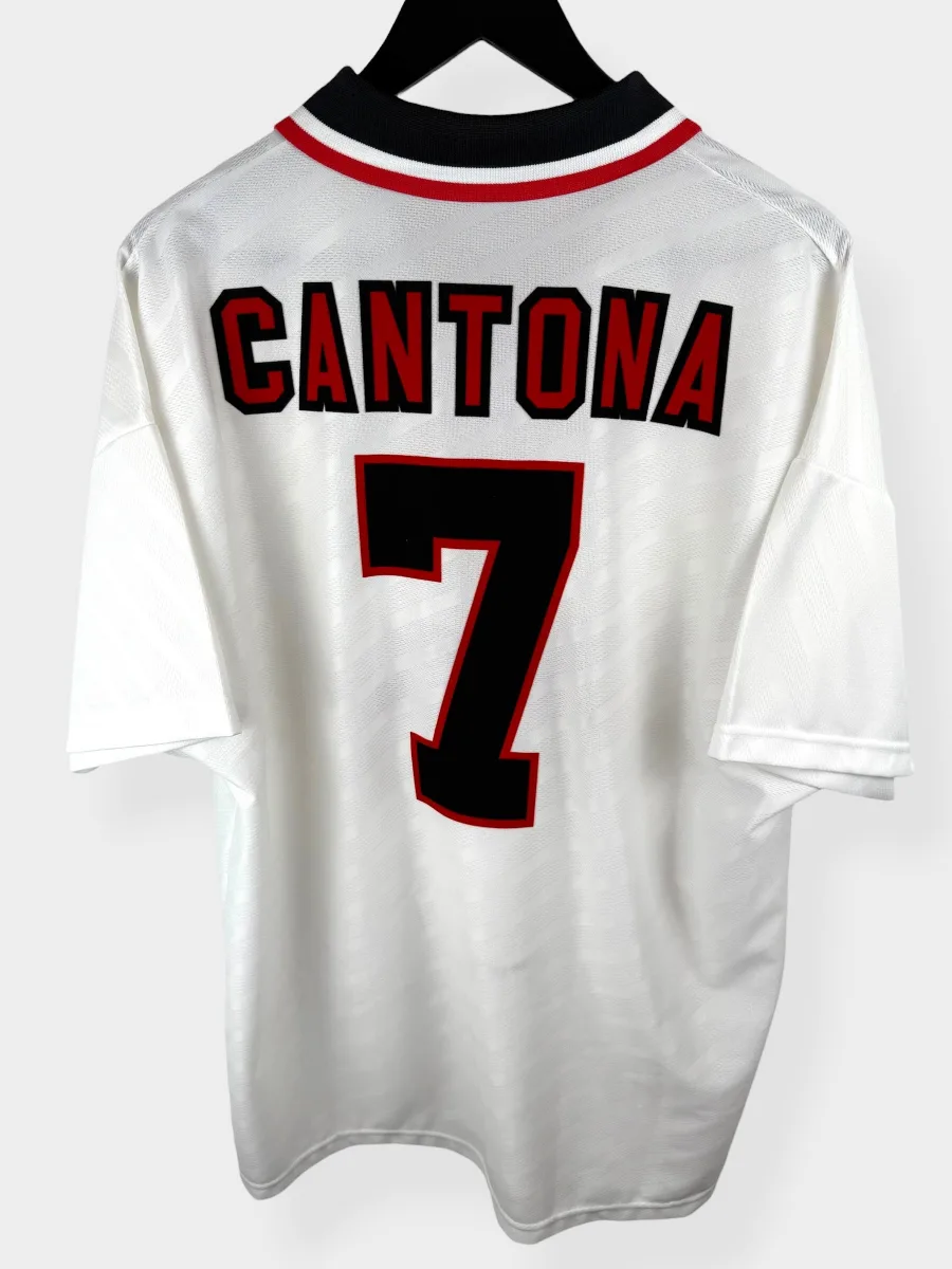 1996-97 MANCHESTER UNITED AWAY SHIRT CANTONA #7 XL