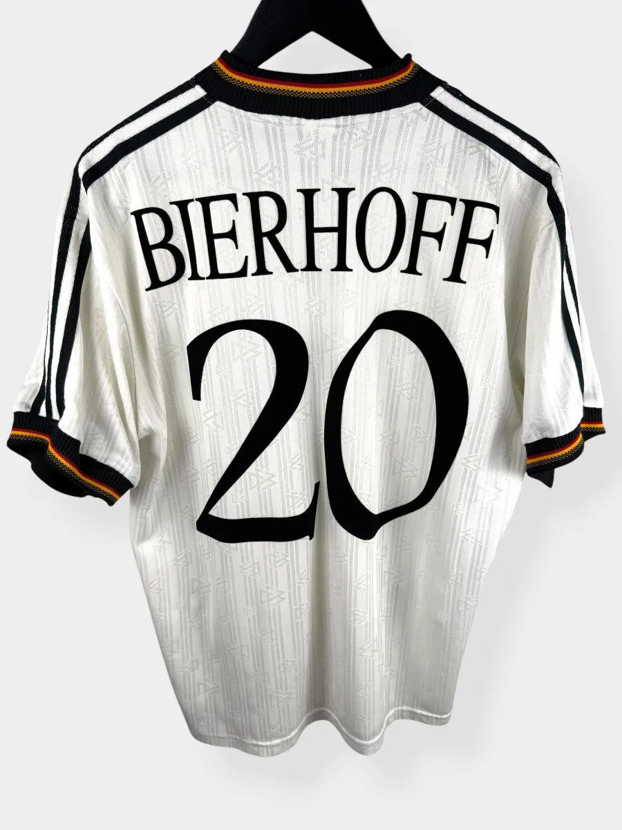 1996-98 GERMANY HOME SHIRT BIERHOFF #20 L