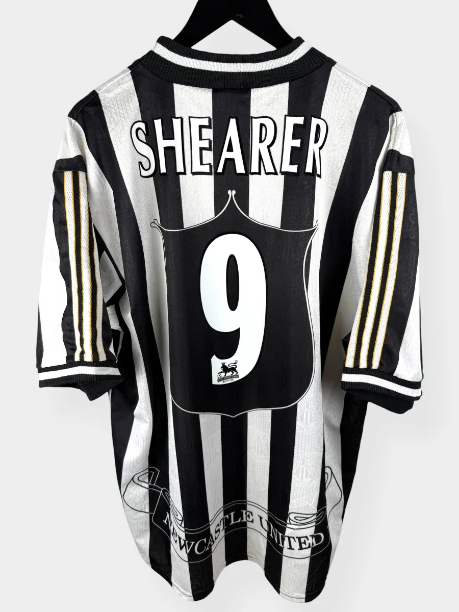 1997-99 NEWCASTLE UNITED HOME SHIRT SHEARER #9 XL