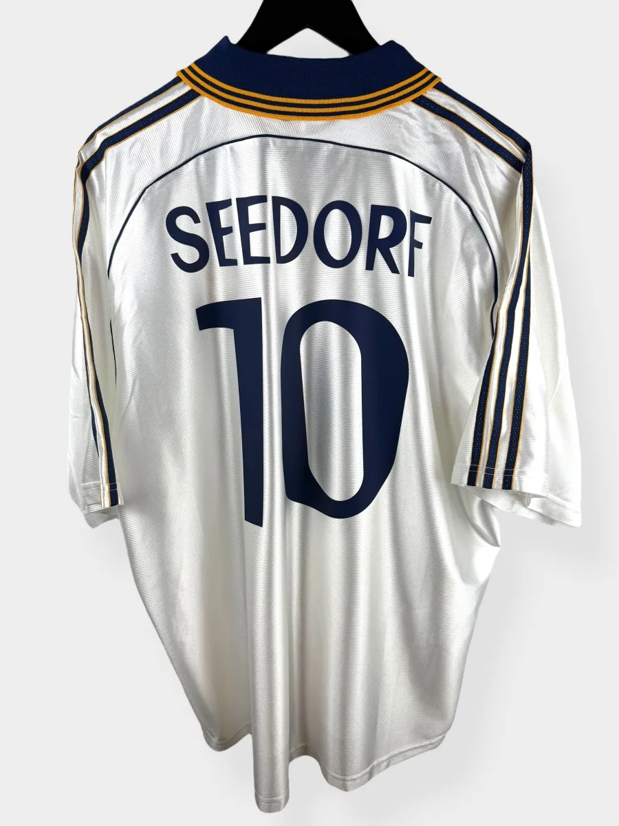 1998-00 REAL MADRID HOME SHIRT SEEDORF #10 XL