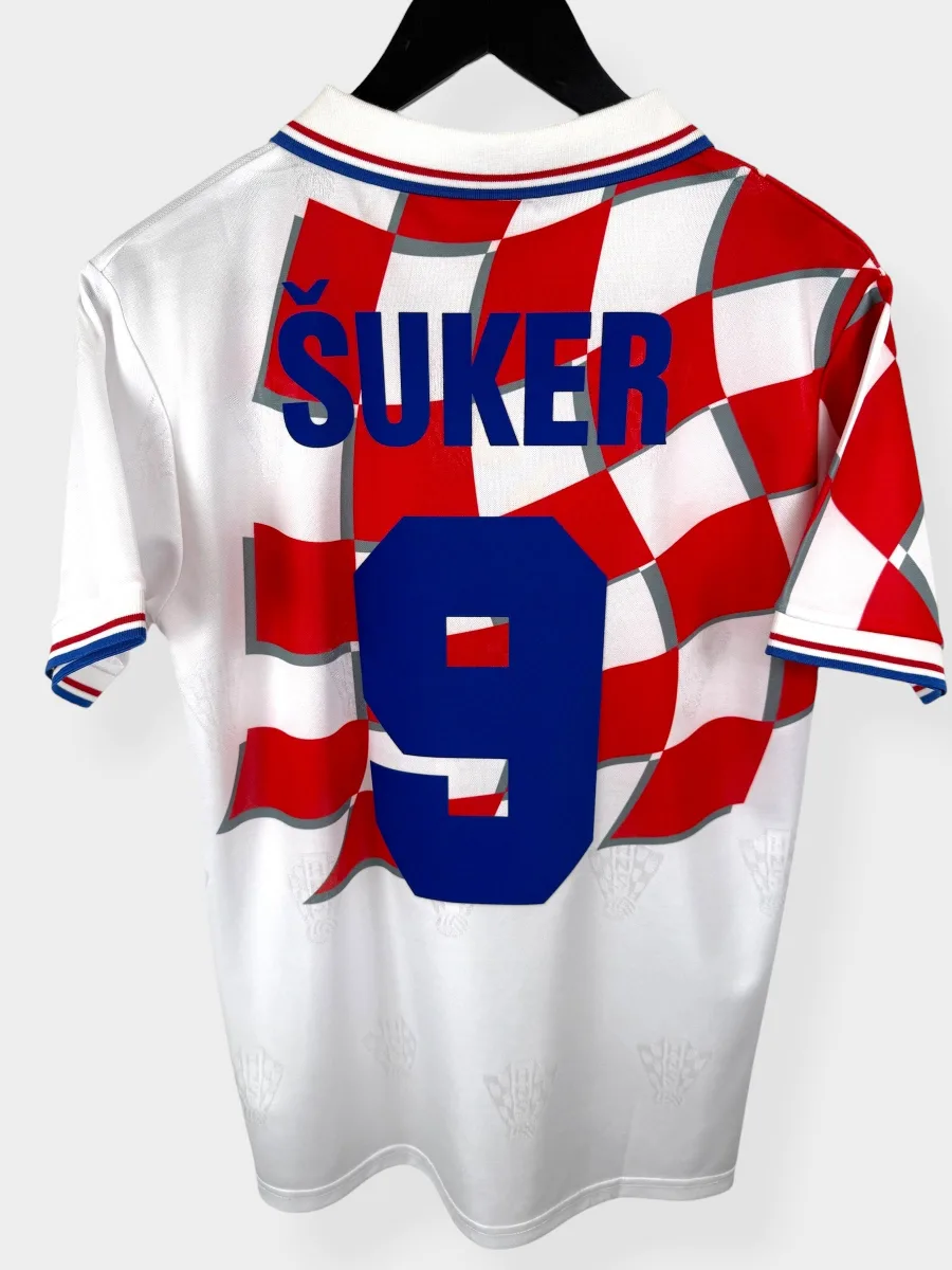 1998-01 CROATIA HOME SHIRT SUKER #9 S
