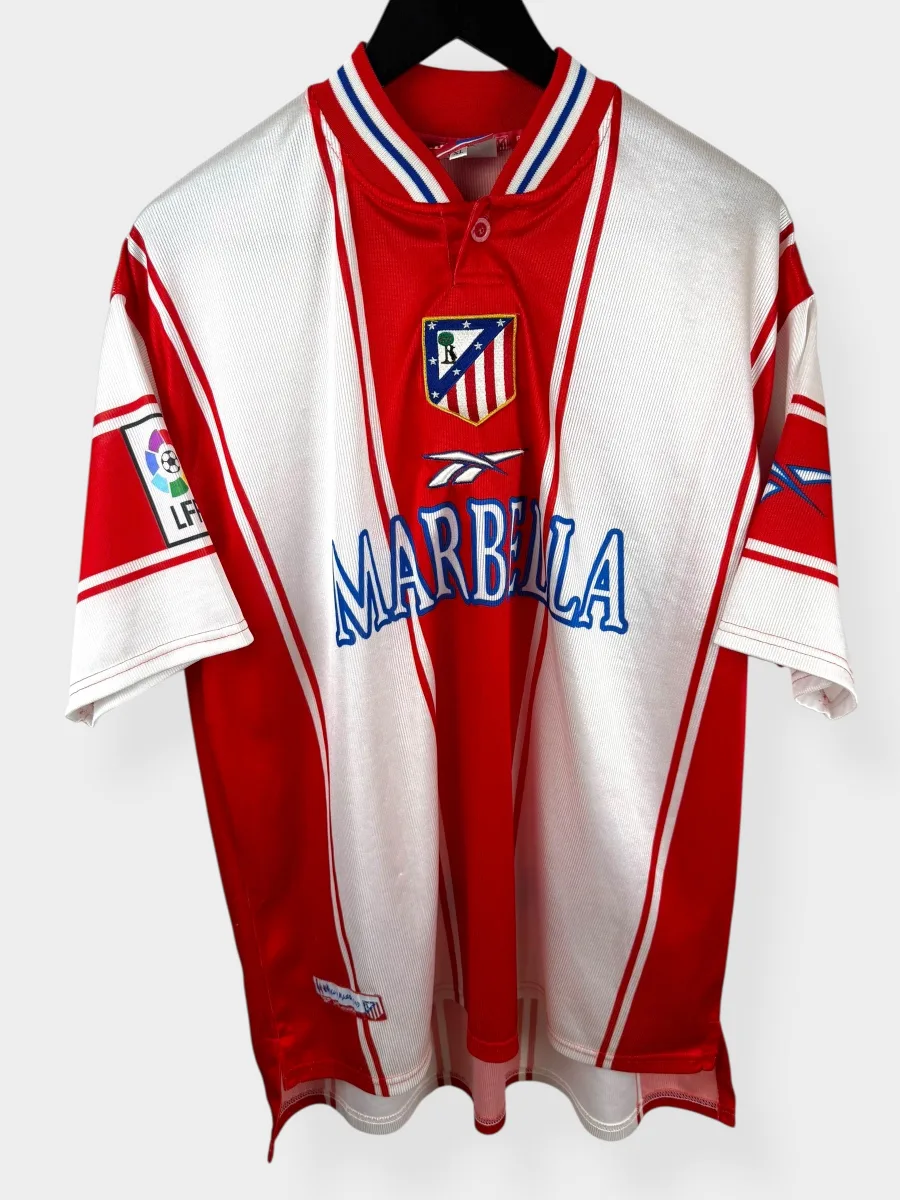 1999-00 ATLETICO MADRID HOME SHIRT XL