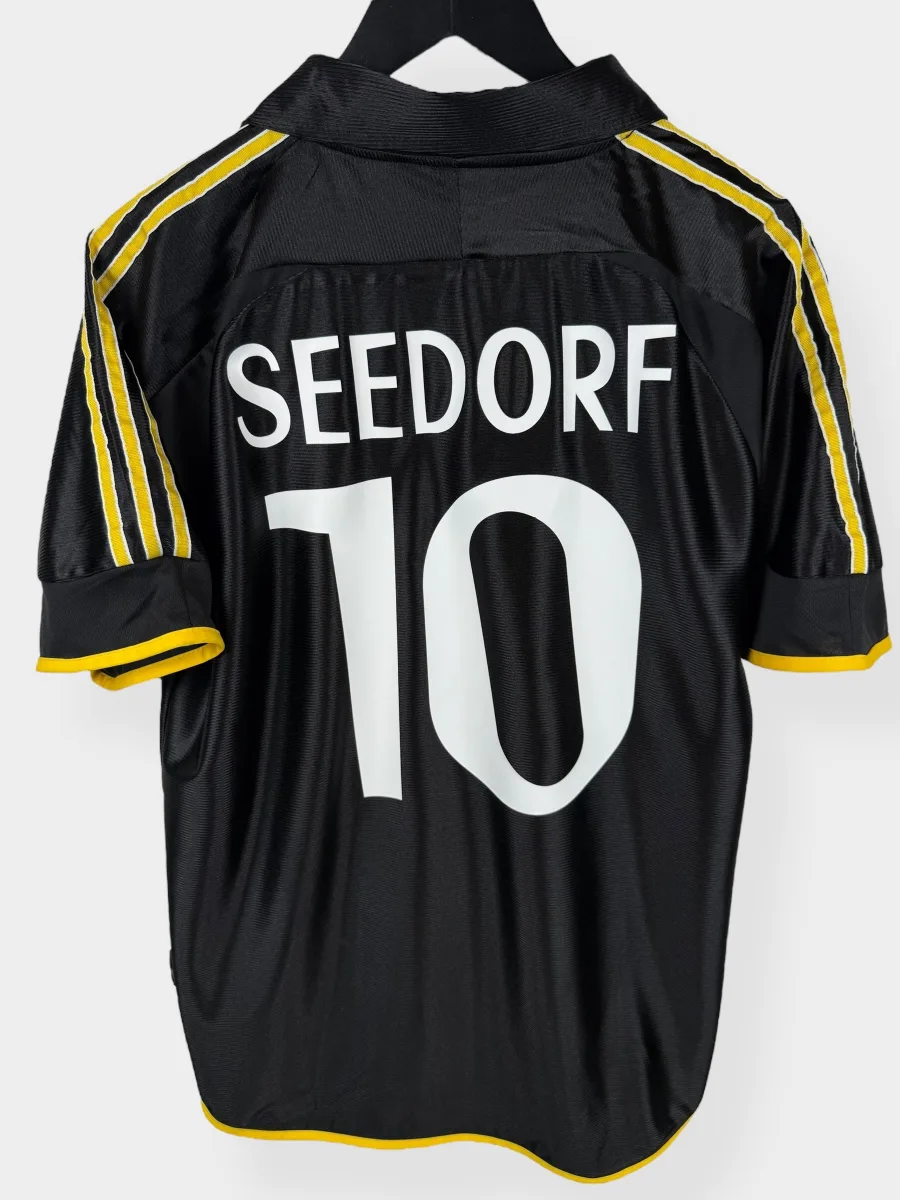 1999-00 REAL MADRID AWAY SHIRT SEEDORF #10 L