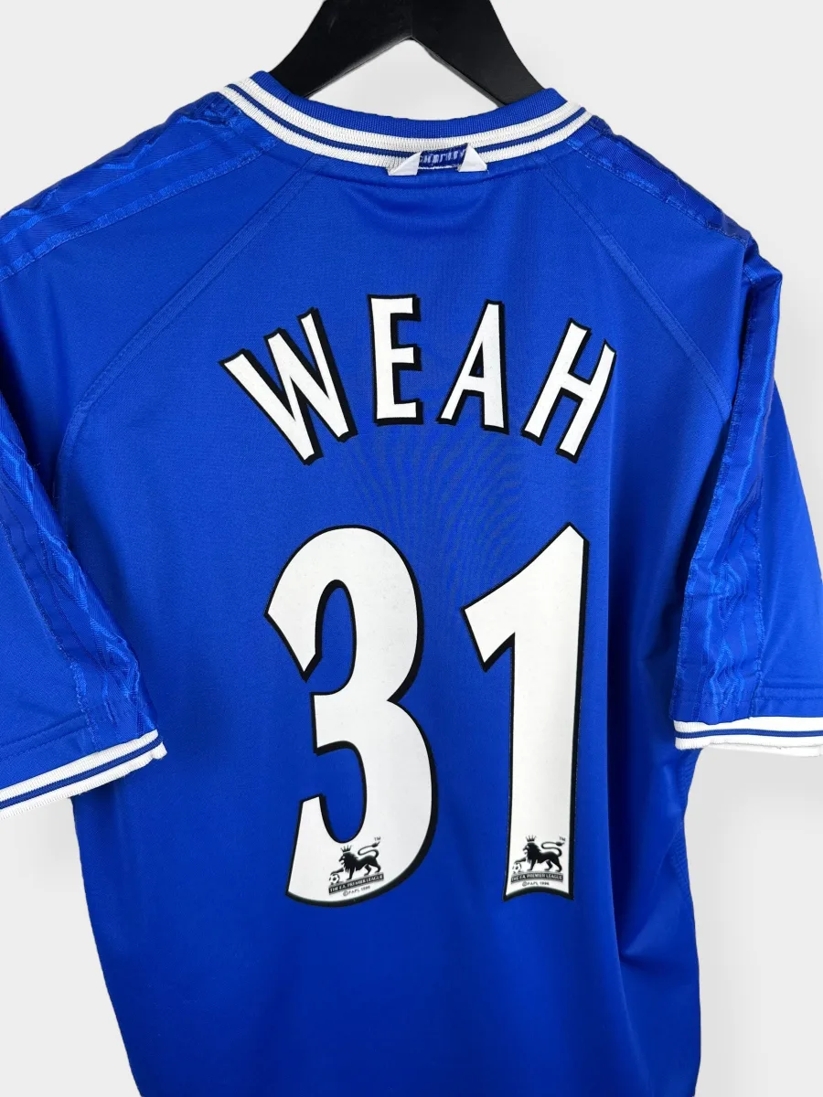 1999-01 CHELSEA home shirt, view 3