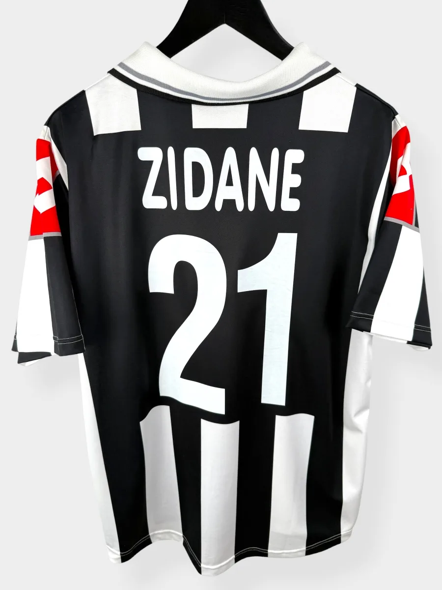 2000-01 JUVENTUS HOME SHIRT ZIDANE #21 M
