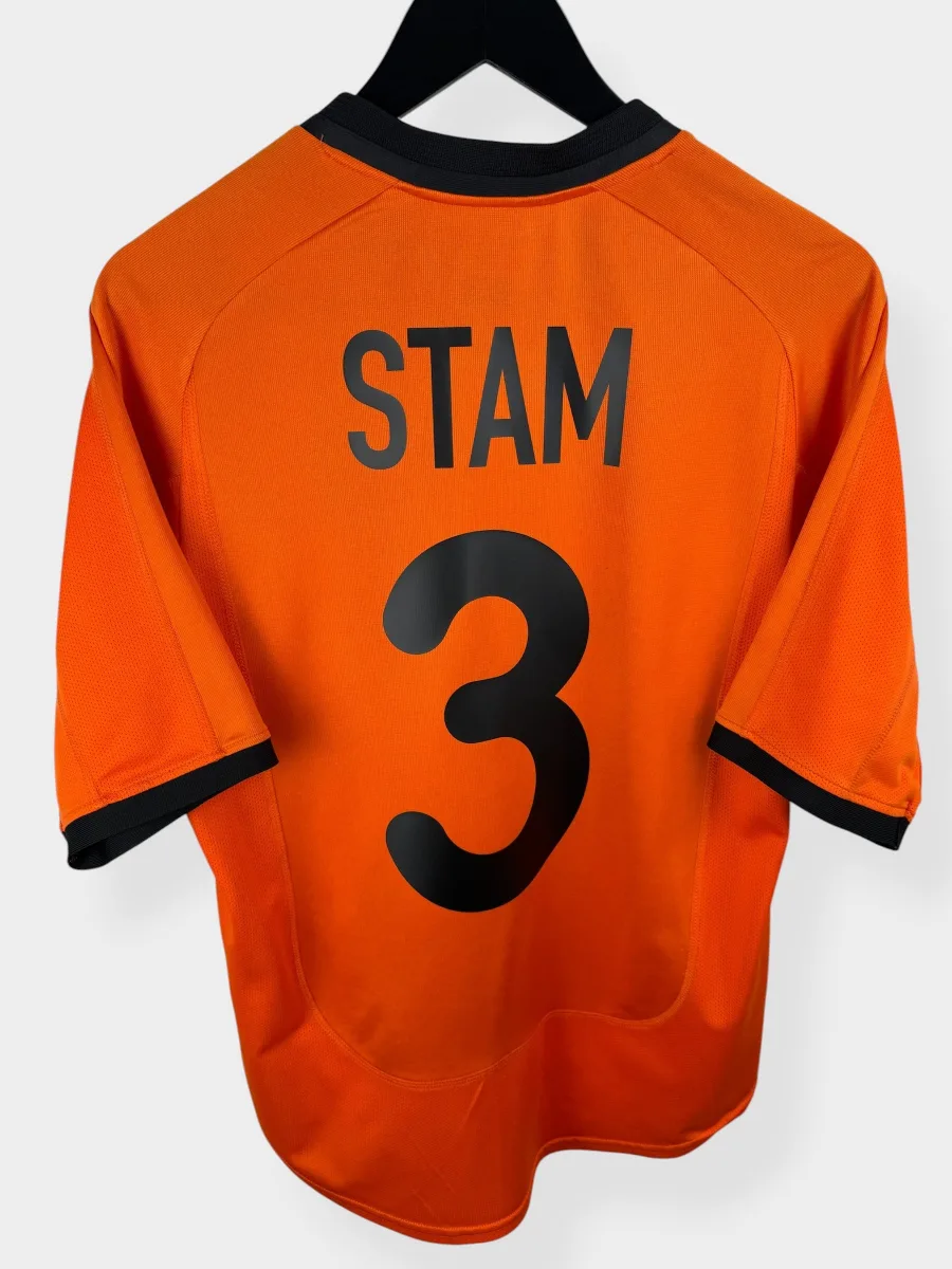 2000-02 NETHERLANDS HOME SHIRT STAM #3 S