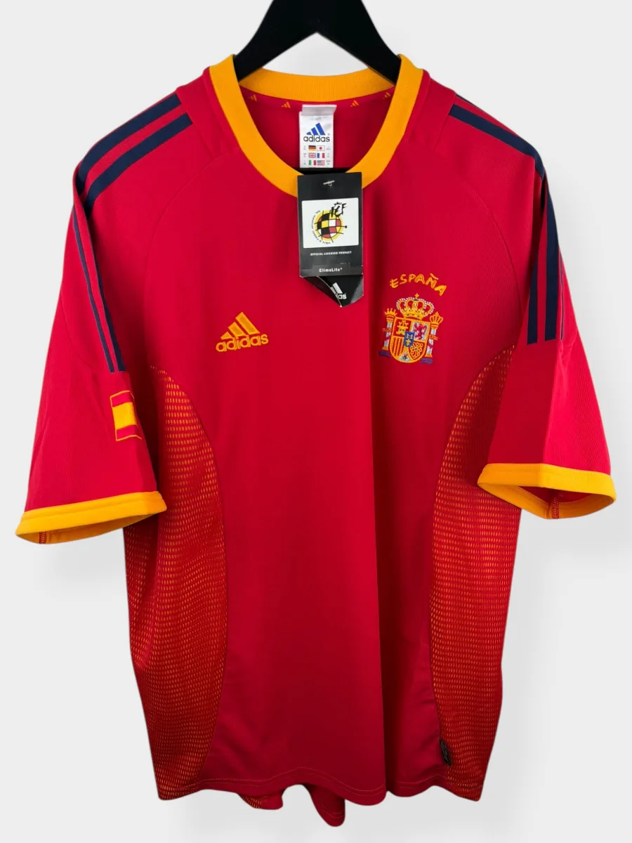 2002-04 SPAIN HOME SHIRT XL