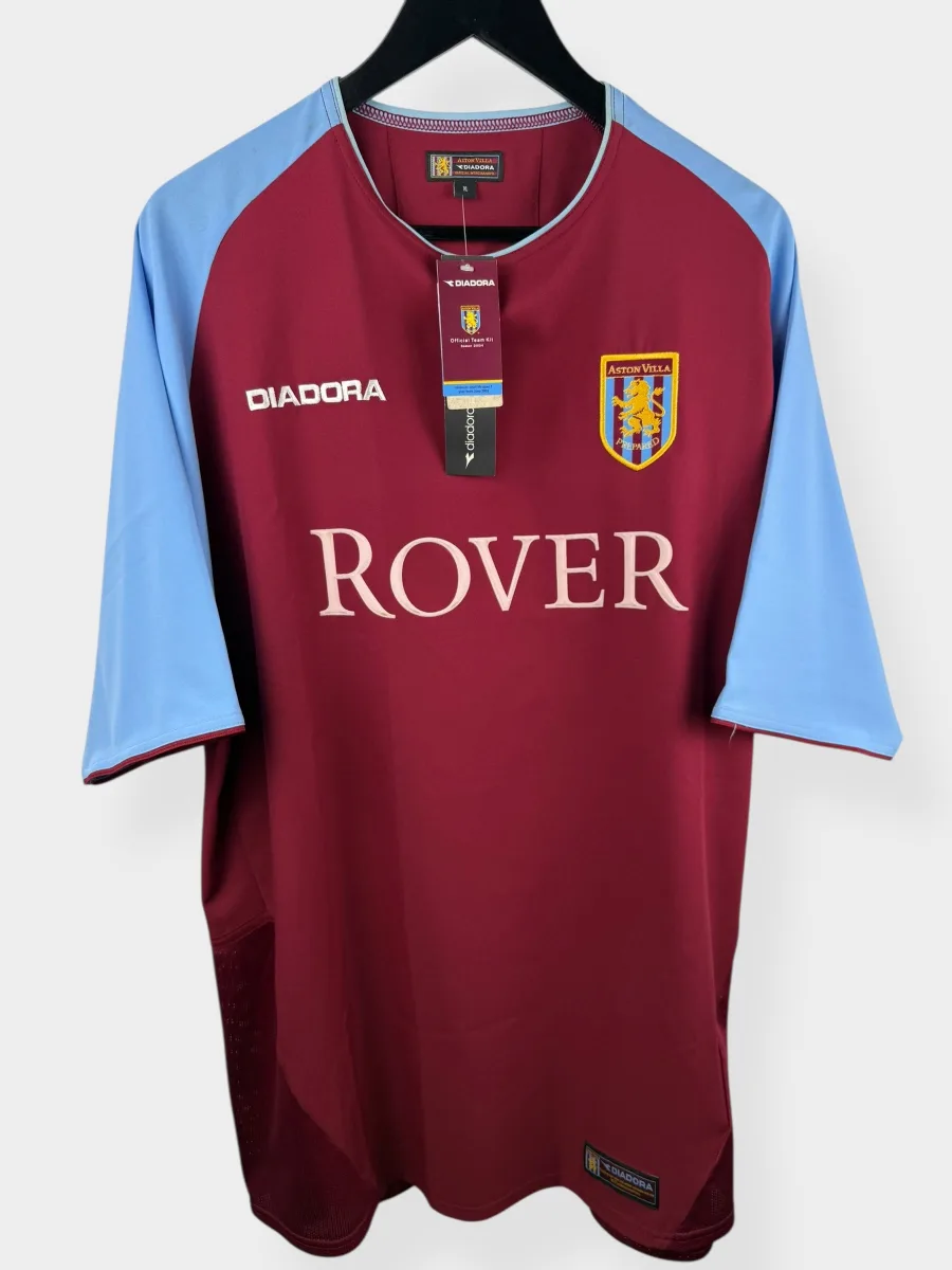 2003-04 ASTON VILLA HOME SHIRT XL