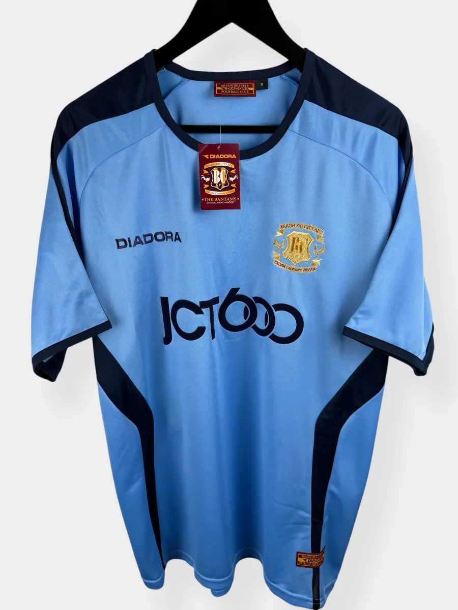 2003-04 BRADFORD CITY AWAY SHIRT M
