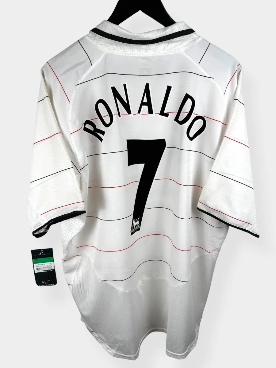 2003-05 MANCHESTER UNITED THIRD SHIRT RONALDO #7 XL