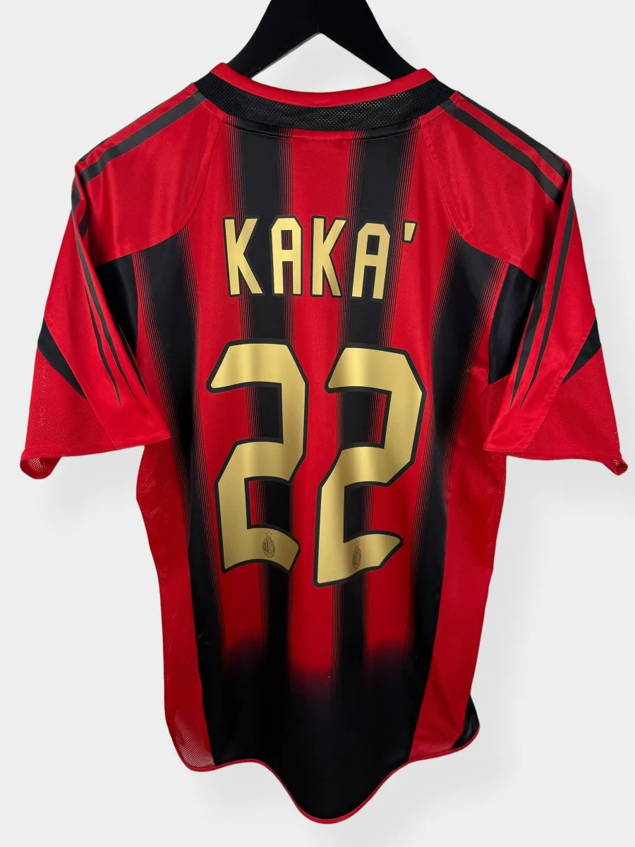 2004-05 AC MILAN HOME SHIRT KAKA #22 S