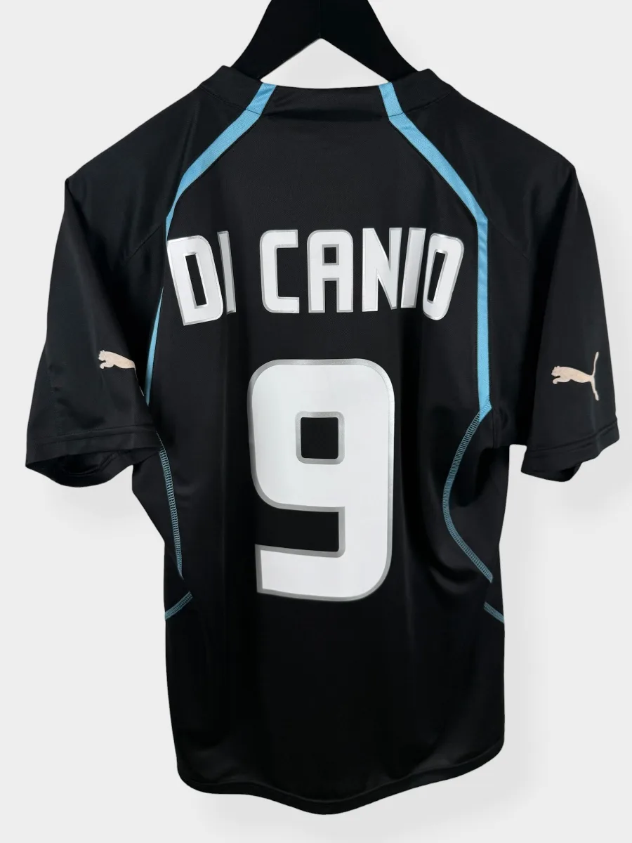 2004-05 LAZIO ROMA THIRD SHIRT DI CANIO #9 M