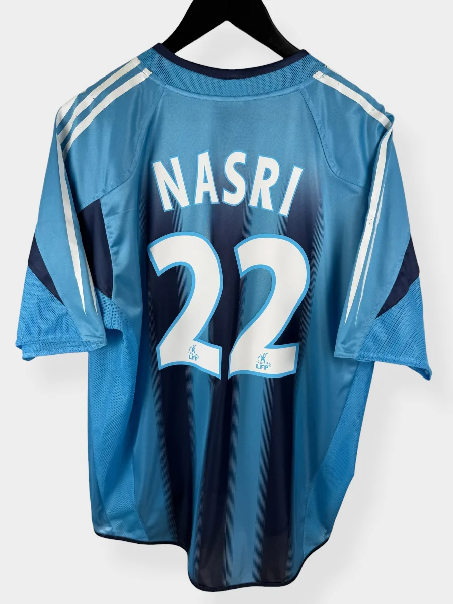 2004-05 OLYMPIQUE MARSEILLE AWAY SHIRT NASRI #22 XL
