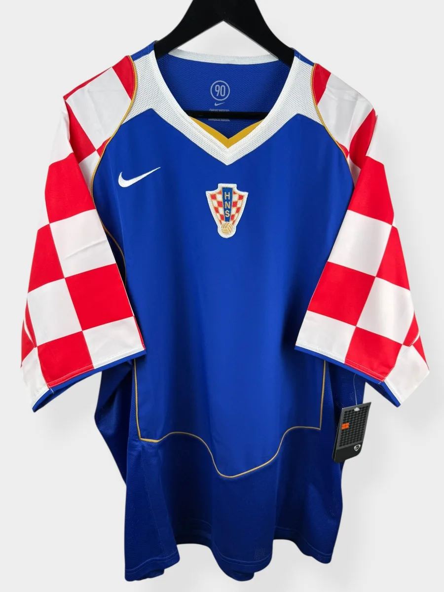 2004-06 CROATIA HOME SHIRT XXL