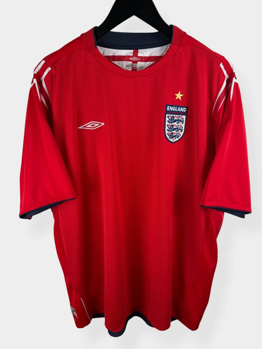 2004-06 ENGLAND AWAY SHIRT XXL