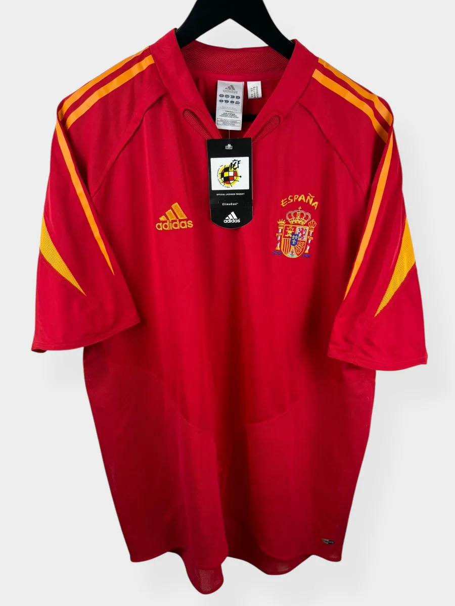 2004-06 SPAIN HOME SHIRT XL