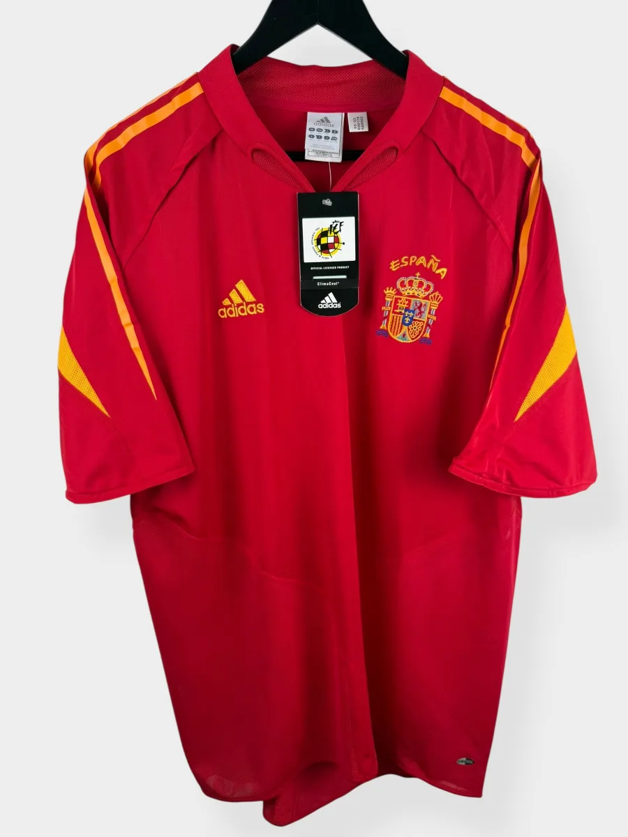 2004-06 SPAIN HOME SHIRT XL