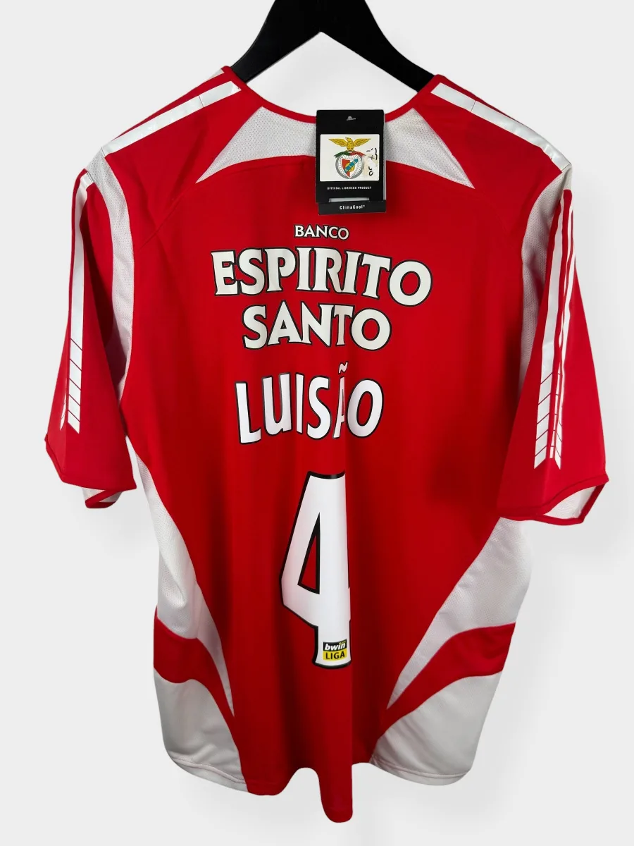 2005-06 BENFICA HOME SHIRT LUISAO #4 L
