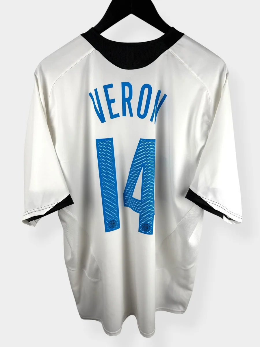 2005-06 INTER MILAN AWAY SHIRT VERON #14 XL