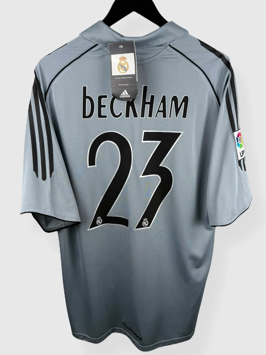 2005-06 REAL MADRID THIRD SHIRT BECKHAM #23 L