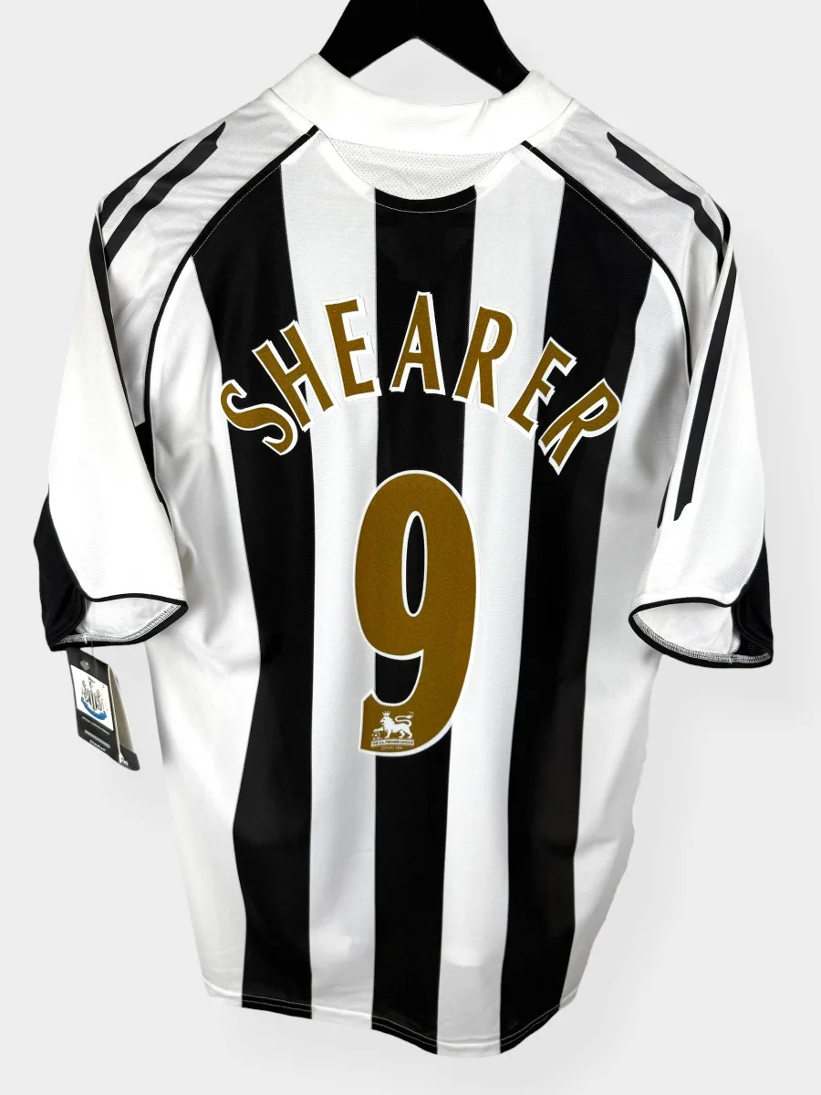 2005-07 NEWCASTLE UNITED HOME SHIRT SHEARER #9 M