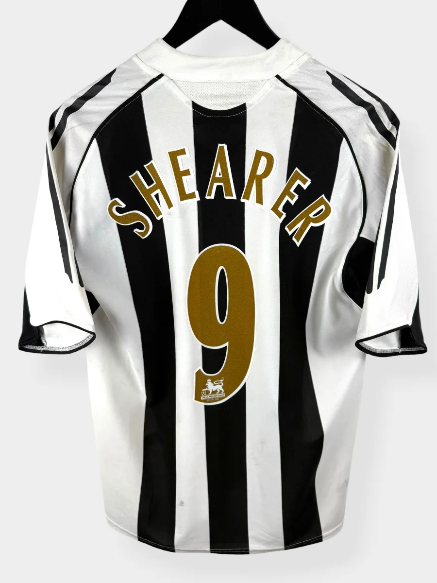 2005-07 NEWCASTLE UNITED HOME SHIRT SHEARER #9 M