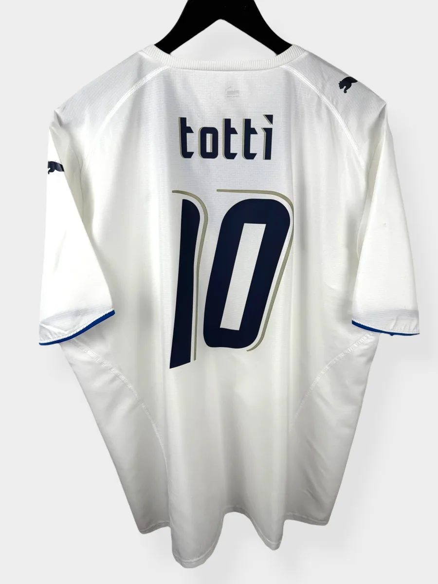 2006-07 ITALY AWAY SHIRT TOTTI #10 XL