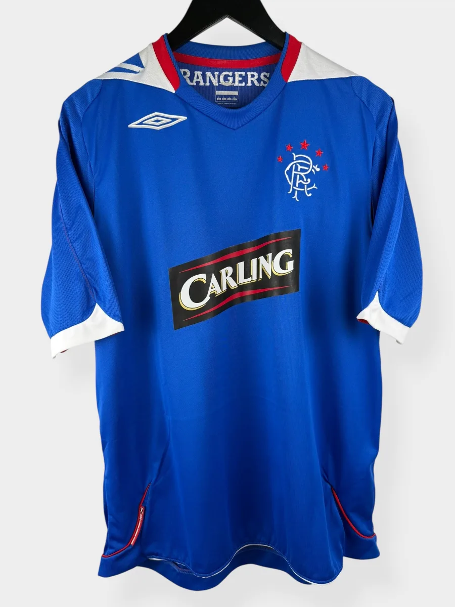 2006-07 RANGERS HOME SHIRT L