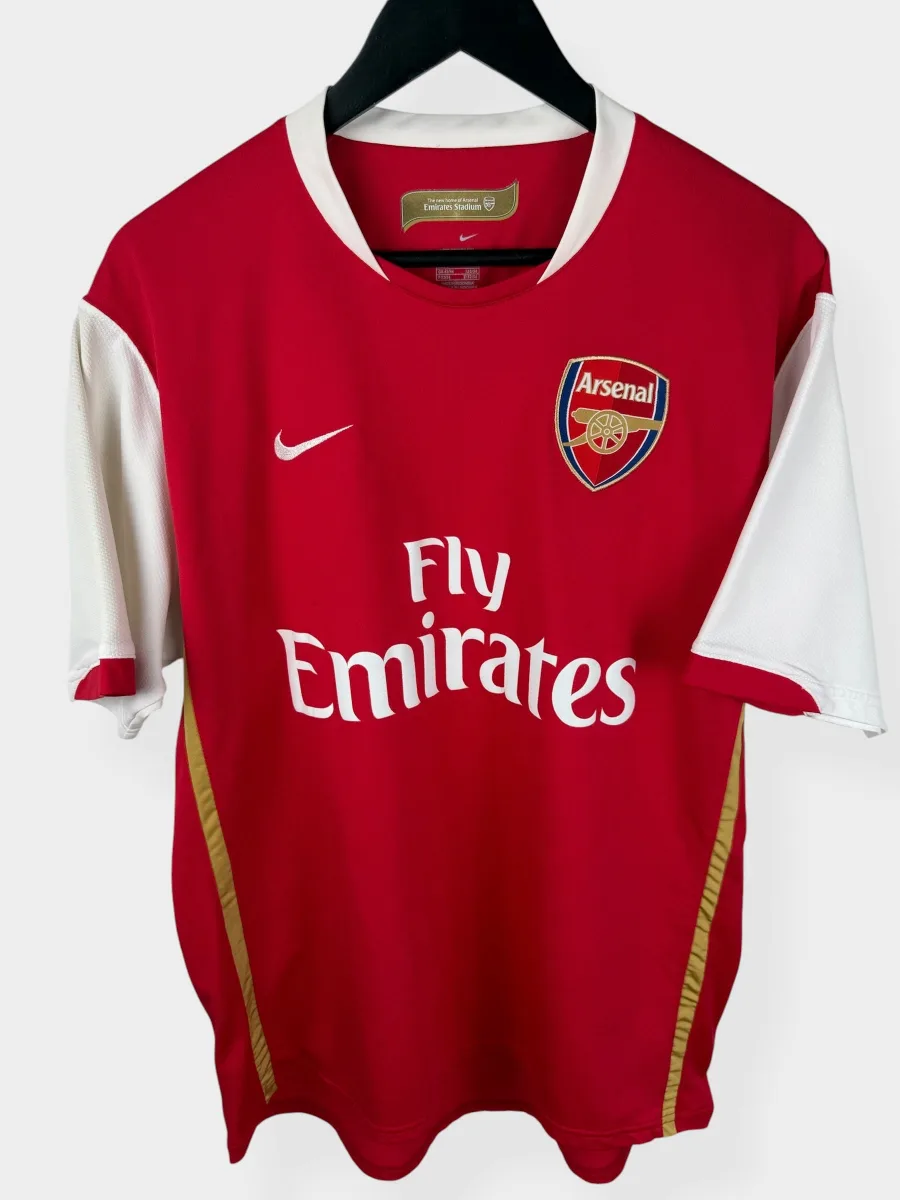 2006-08 ARSENAL HOME SHIRT L