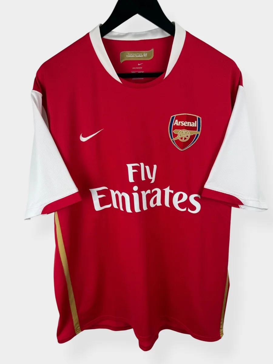 2006-08 ARSENAL HOME SHIRT XL