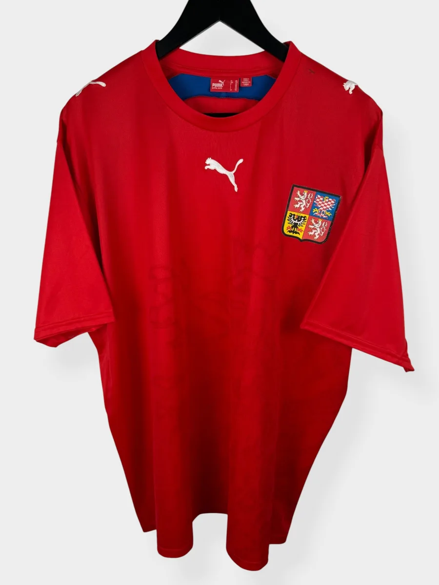 2006-08 CZECH REPUBLIC HOME SHIRT XXL