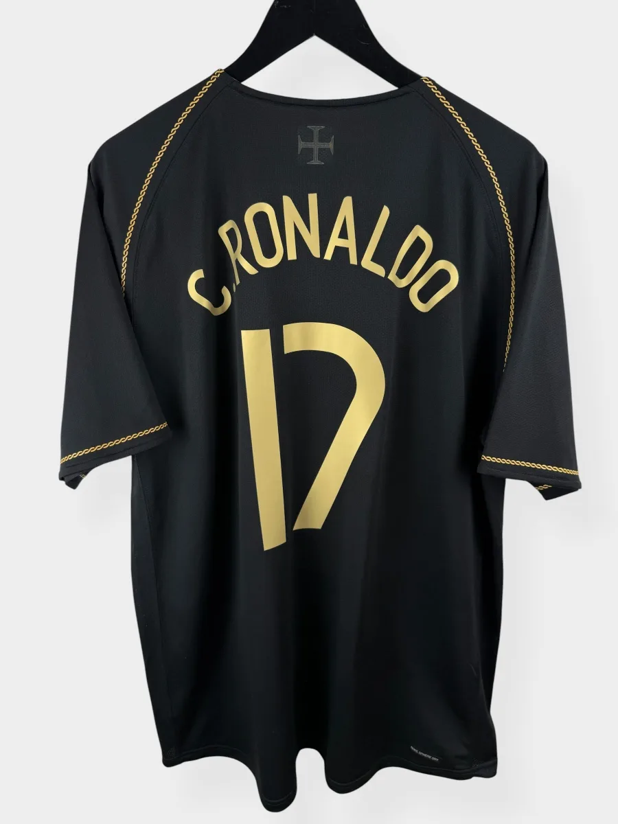 2006-08 PORTUGAL AWAY SHIRT RONALDO #17 XL