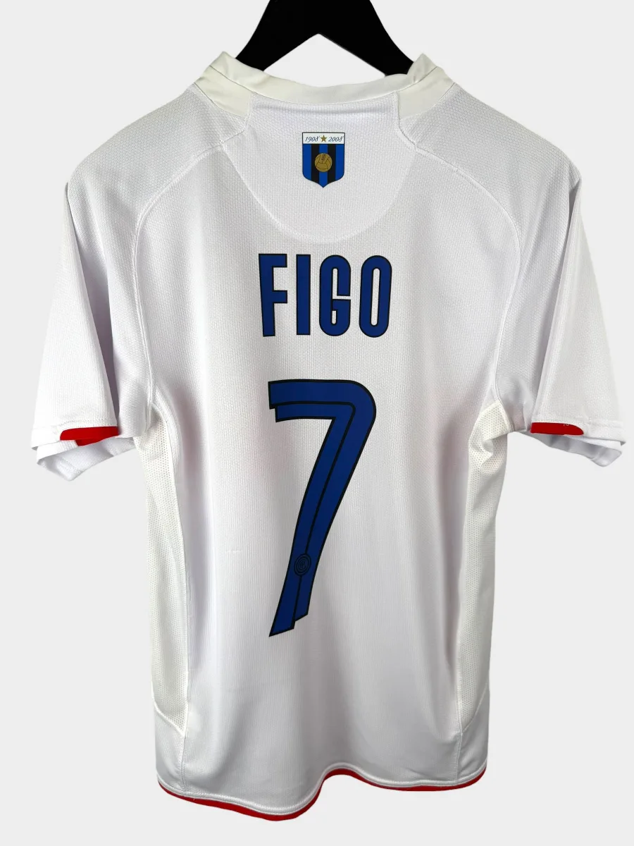 2007-08 INTER MILAN AWAY SHIRT FIGO #7 S