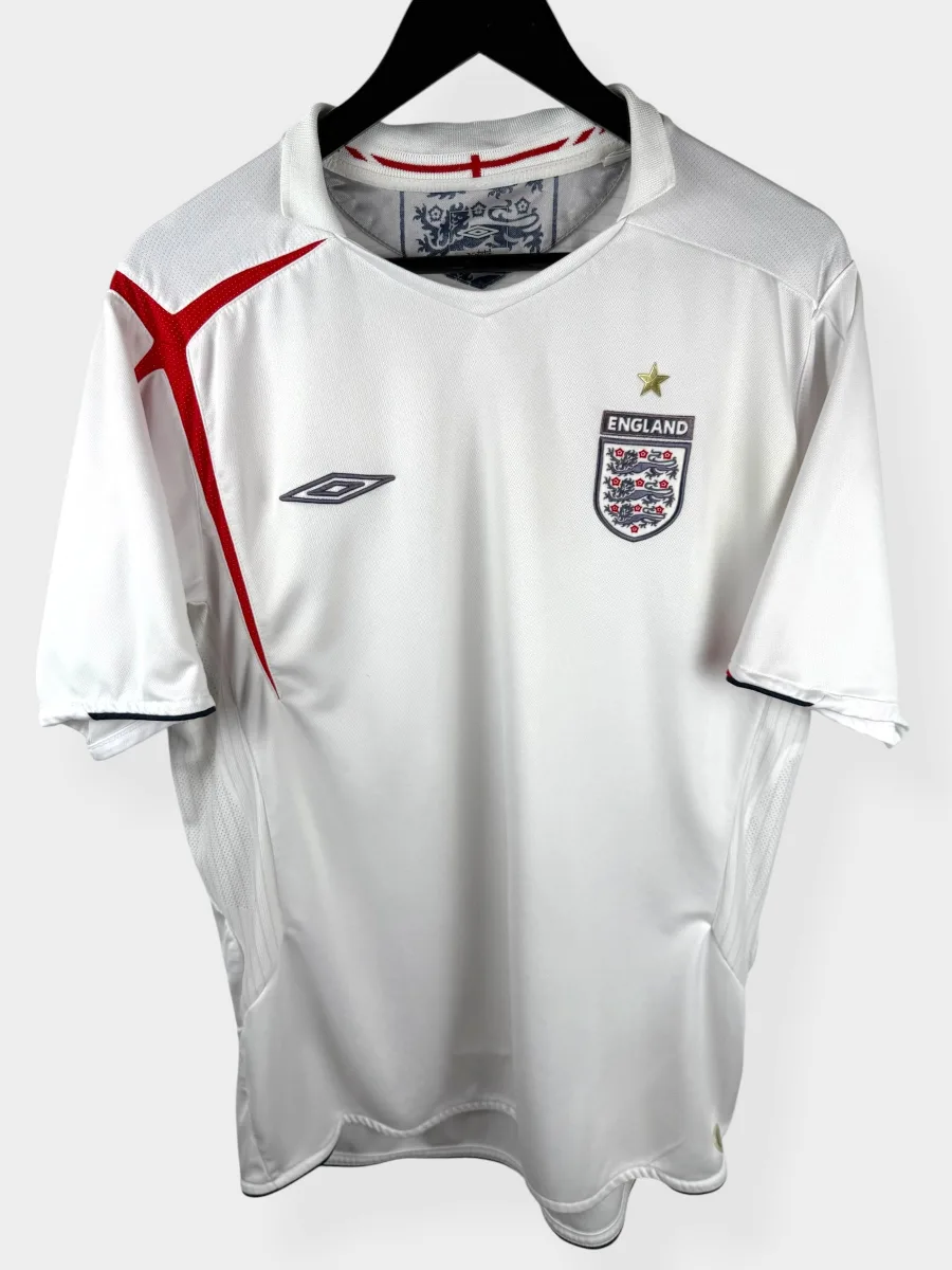 2007-09 ENGLAND HOME SHIRT XL