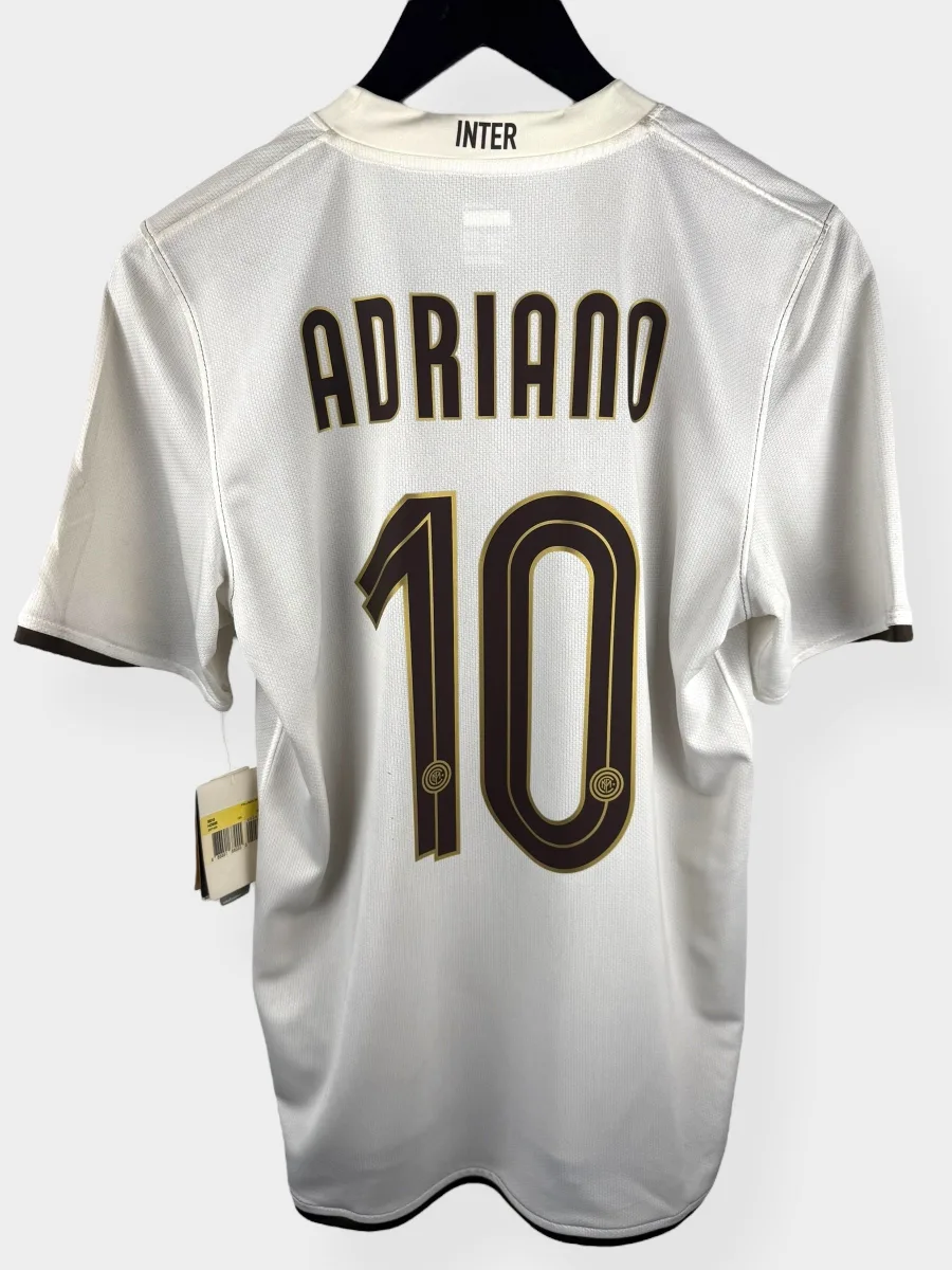 2008-09 INTER MILAN AWAY SHIRT ADRIANO #10 S
