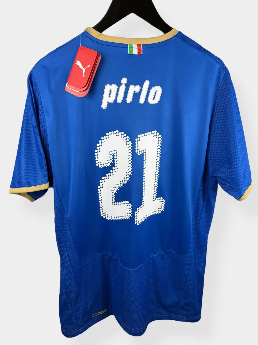2008-09 ITALY HOME SHIRT PIRLO #21 L