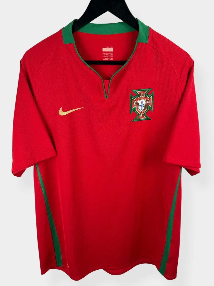 2008-09 PORTUGAL HOME SHIRT L