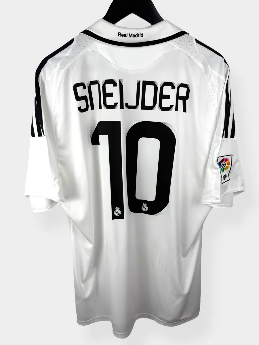 2008-09 REAL MADRID HOME SHIRT SNEIJDER #10 XL