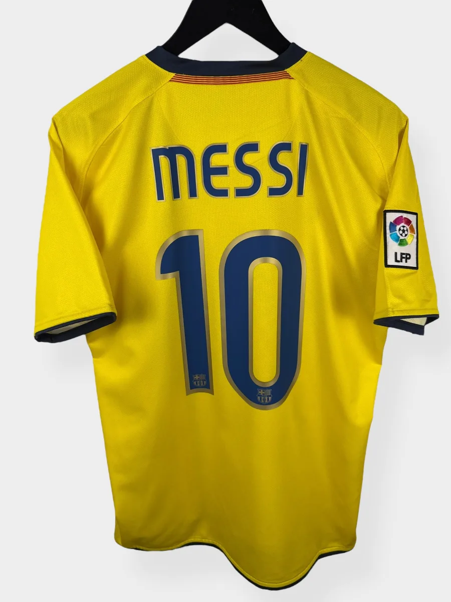 2008-10 BARCELONA AWAY SHIRT MESSI #10 M