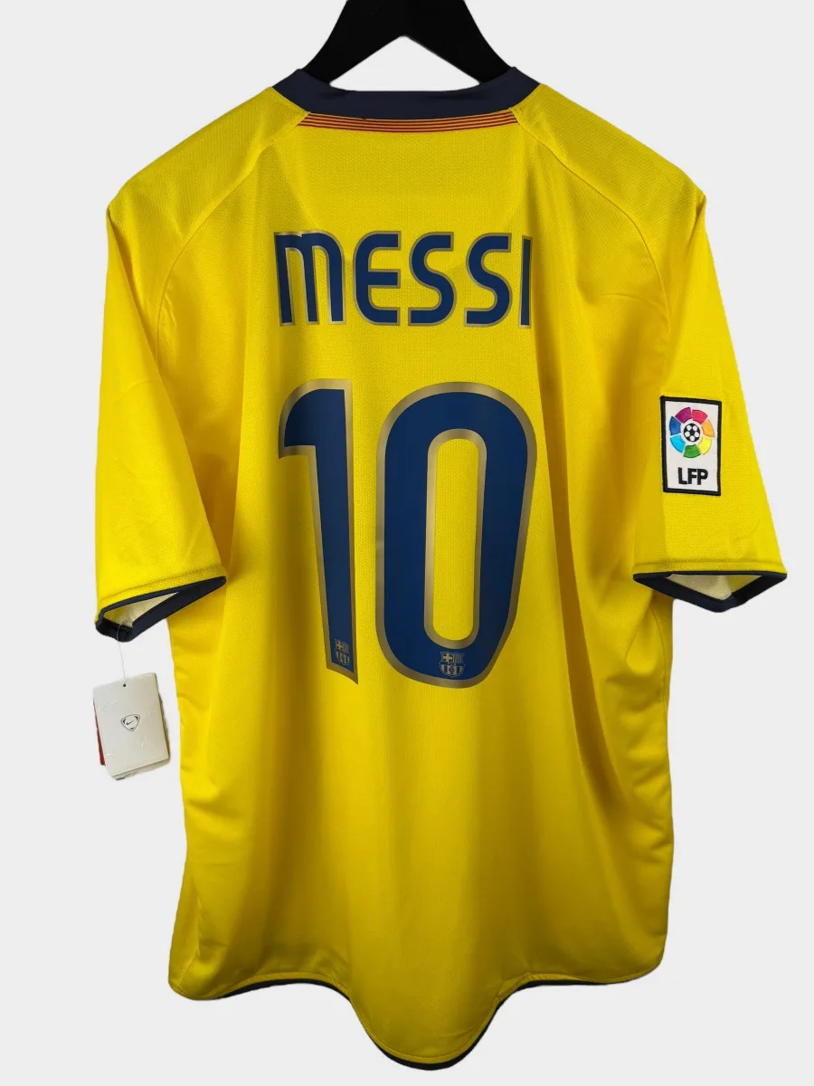2008-10 BARCELONA AWAY SHIRT MESSI #10 XL